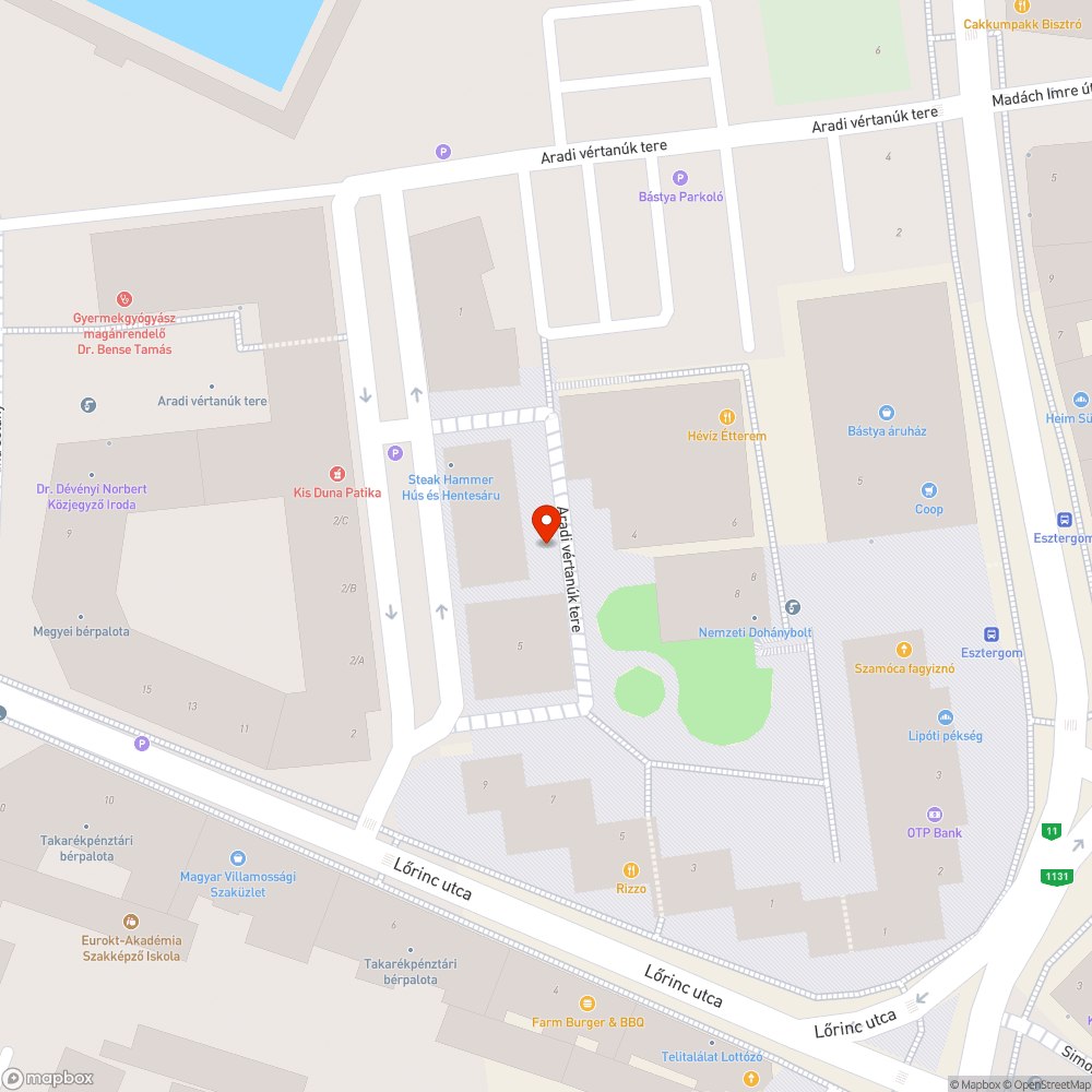 Botlásveszélyes csatorna bejelentés helye