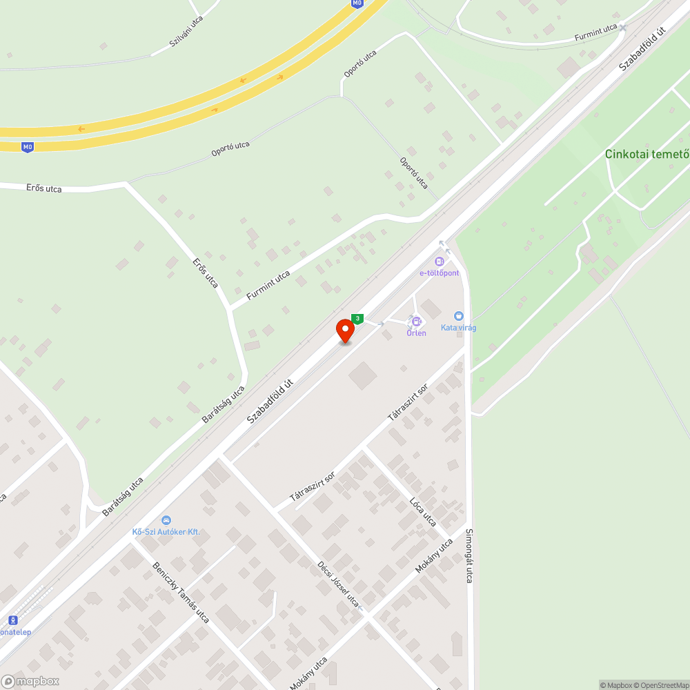 Forgalomból kivont jármű bejelentés helye