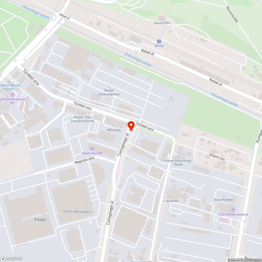 Rendszám nélküli Renault bejelentés helye