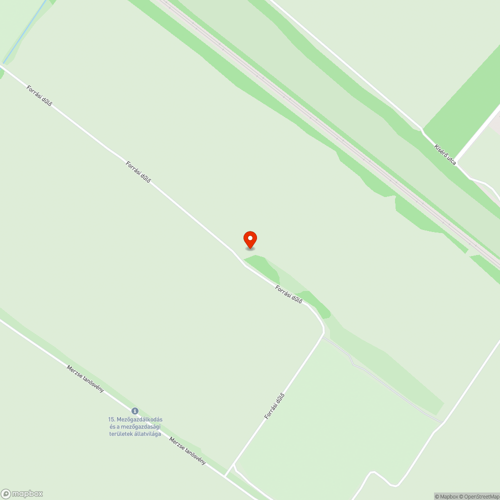 Szemèt bejelentés helye