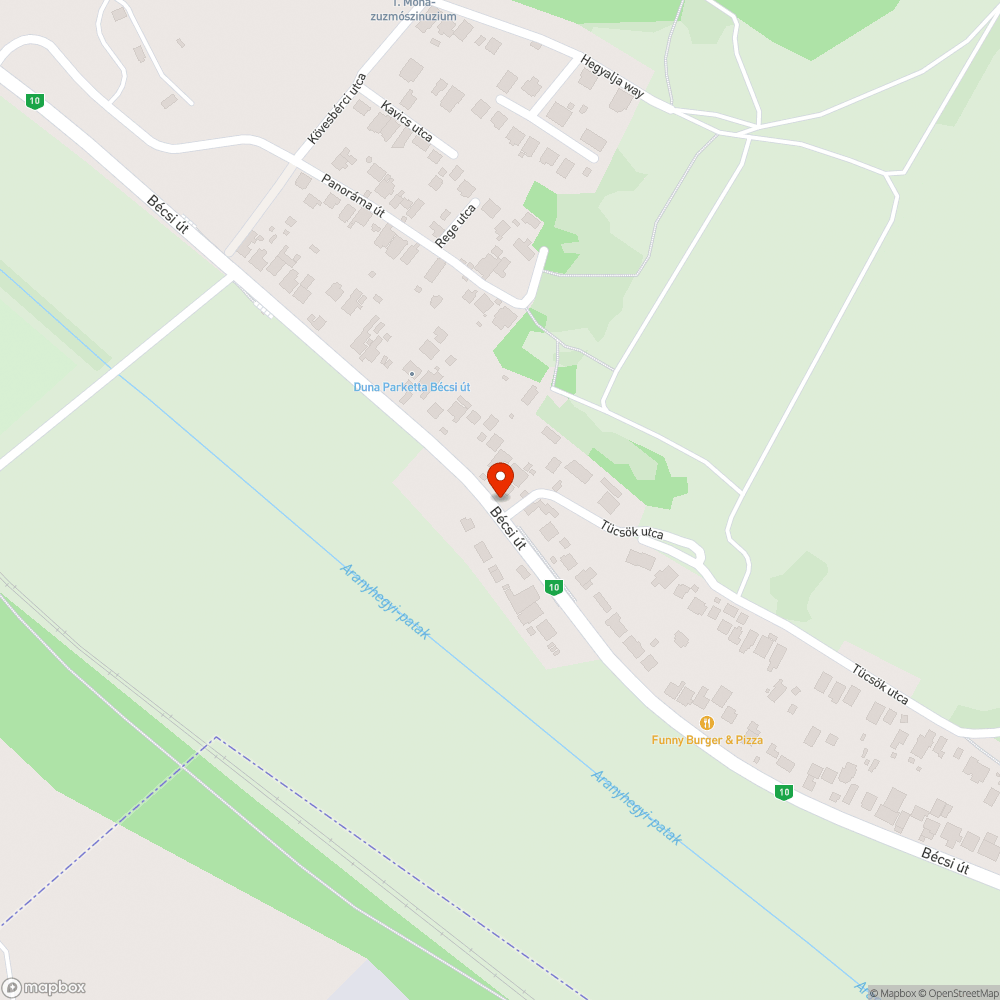 Járhatatlan út bejelentés helye