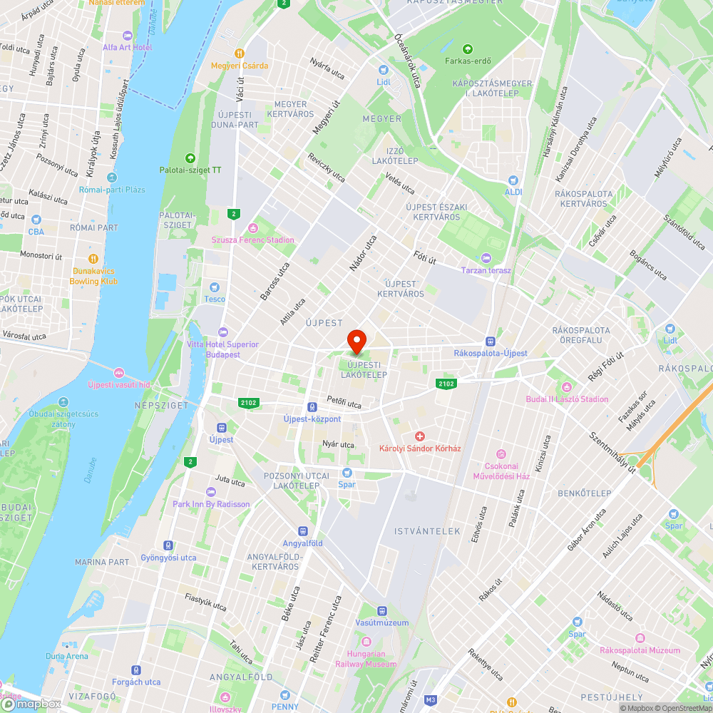 Kiszáradt fák bejelentés helye