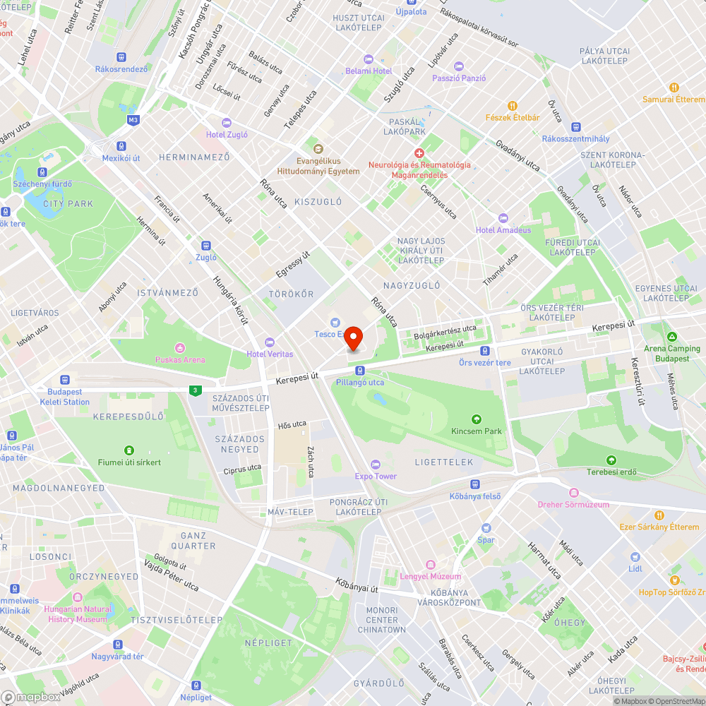 Legalább egy hónapja parkoló lapos kerekű, elhagyott autó bejelentés helye