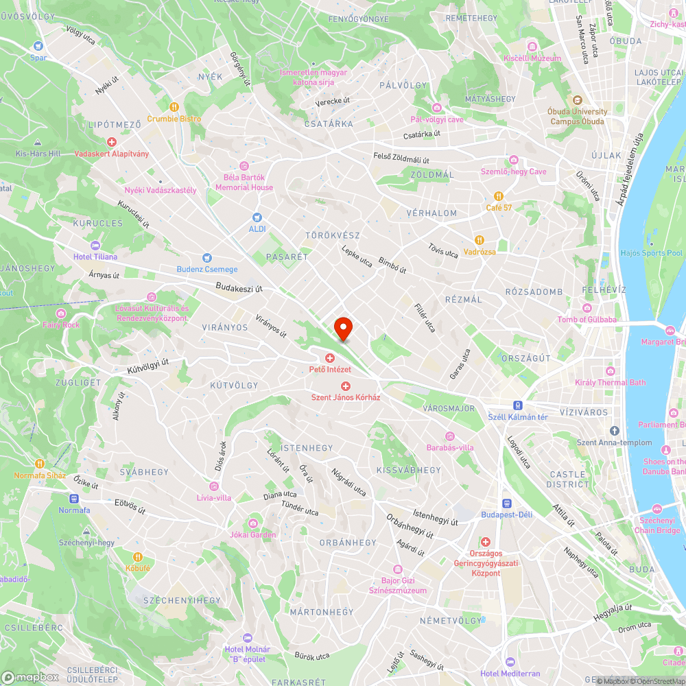 Befejezetlen járda bejelentés helye