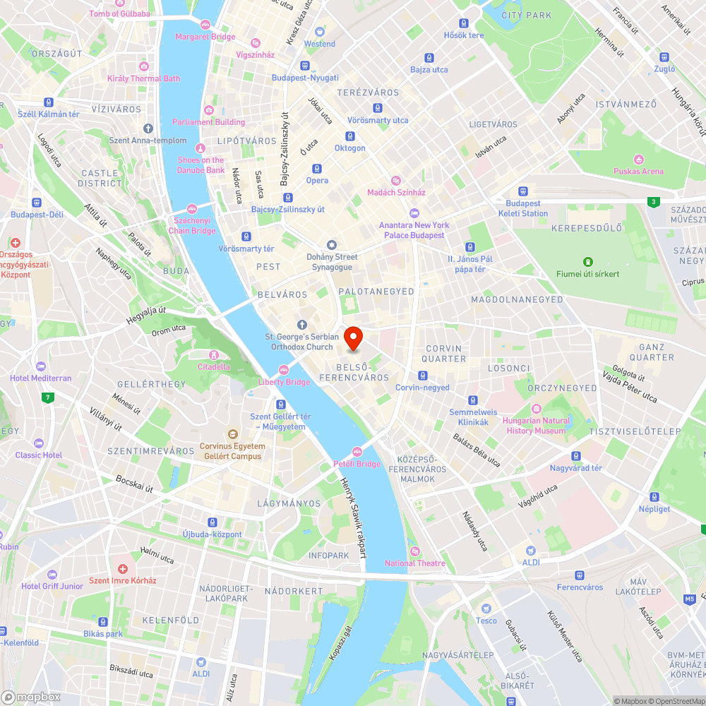 Eltűnt poller bejelentés helye