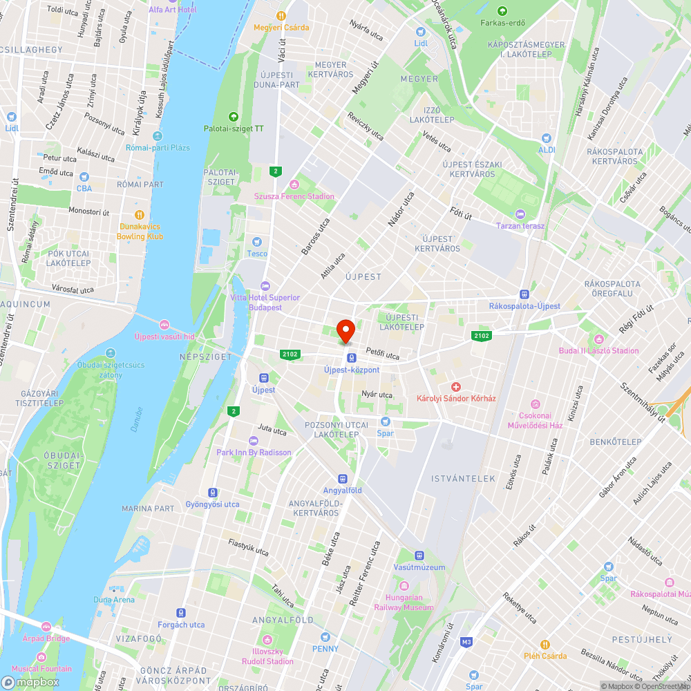 Újpest Szent István tér 2015 12 06 bejelentés helye