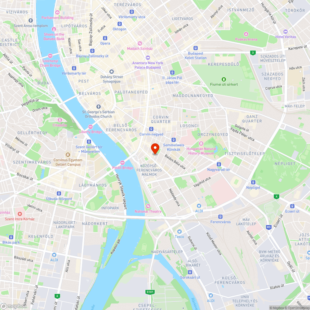 Hiányzó poller, rendszeres tilosban parkolás bejelentés helye