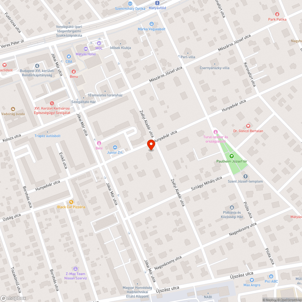 Házfoglalás bejelentés helye