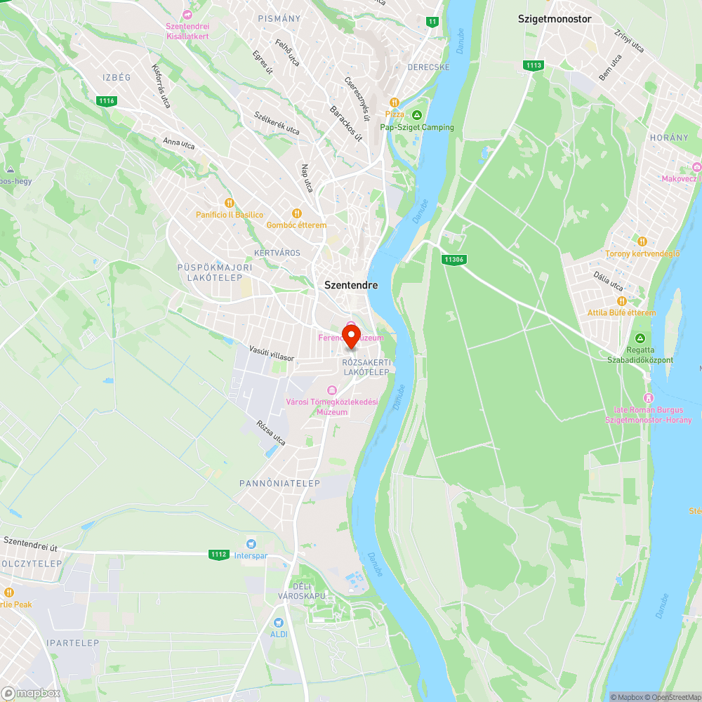 Közvilágitási hiba az 1. számú postával szemben bejelentés helye