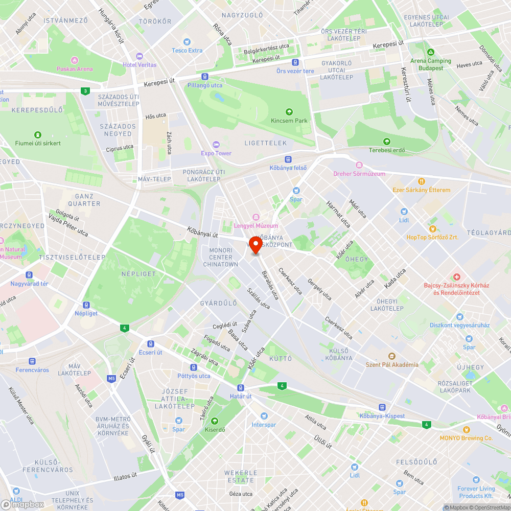 Beszakadt felszín bejelentés helye