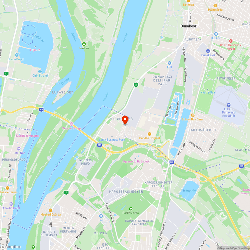 Időszakos folyómeder bejelentés helye