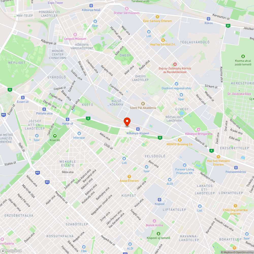 Gazos járda bejelentés helye