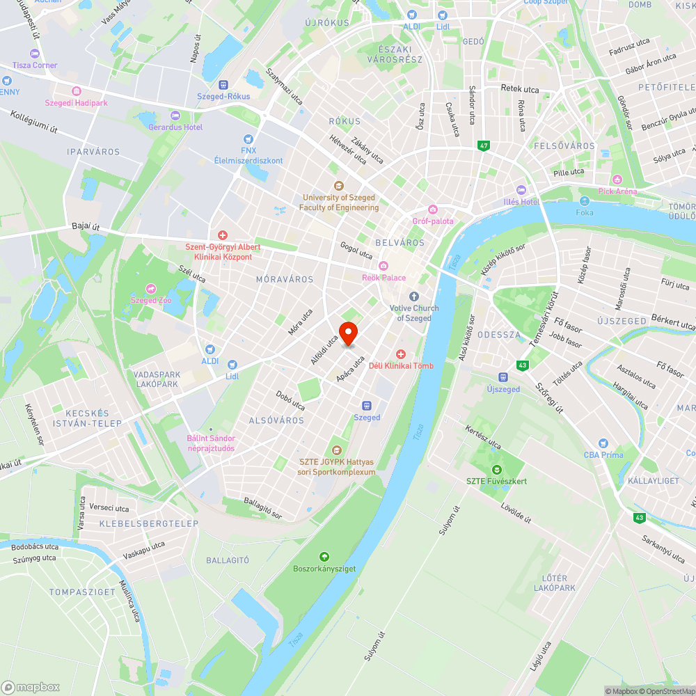 Tarajos az aszfalt a Szentháromság utcában bejelentés helye