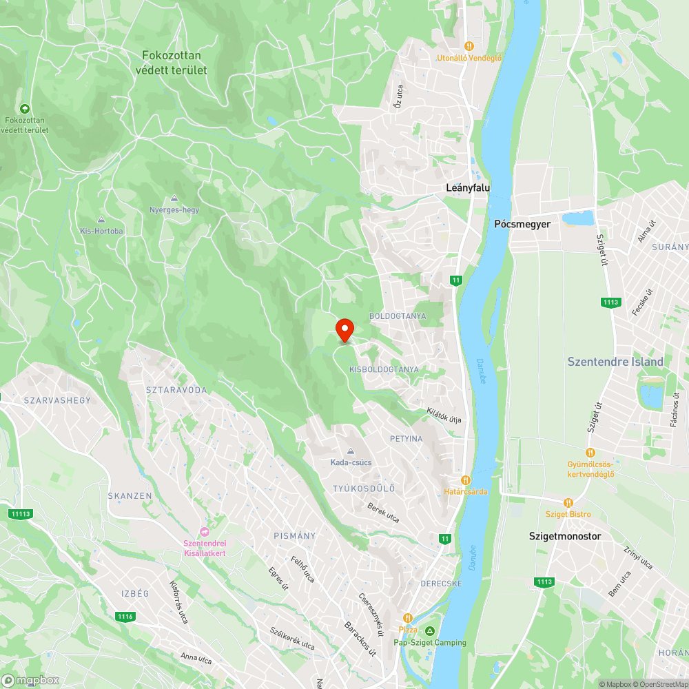 Illegális szemét bejelentés helye