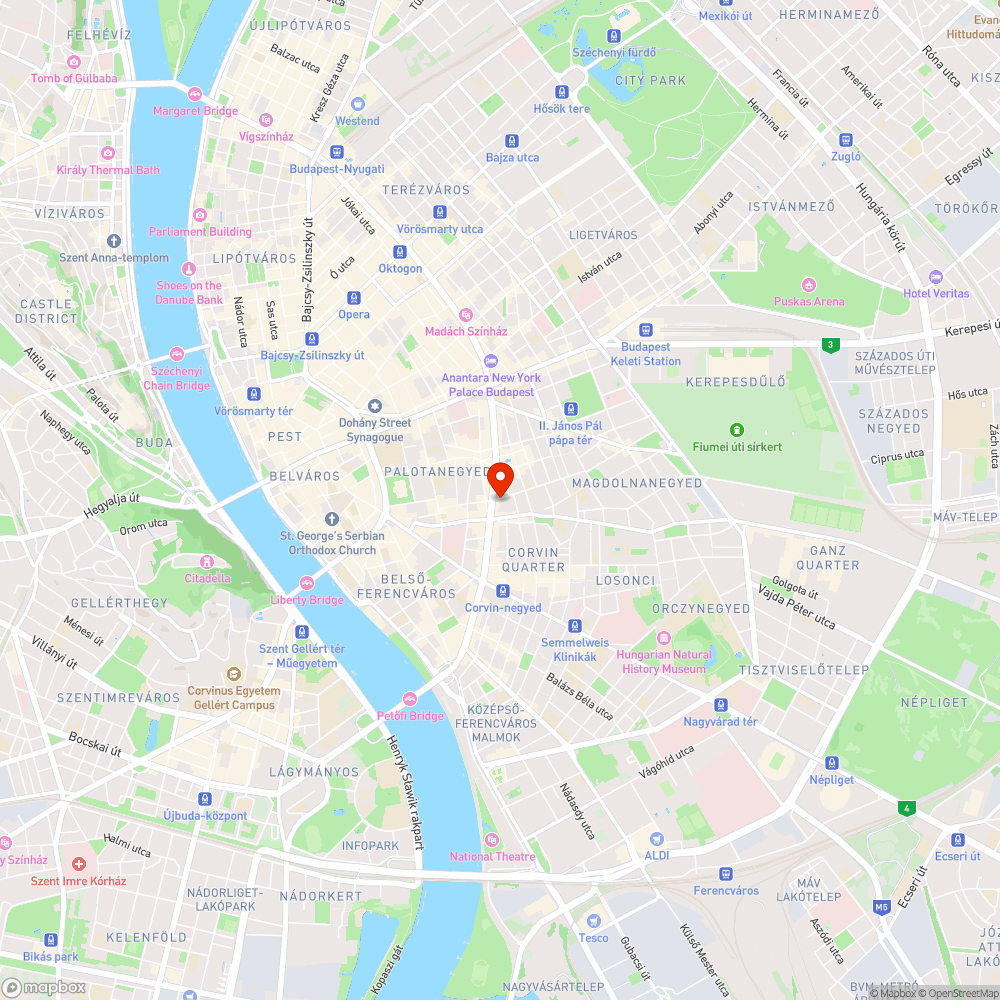 Vendégmarasztaló lyuk a járdán bejelentés helye