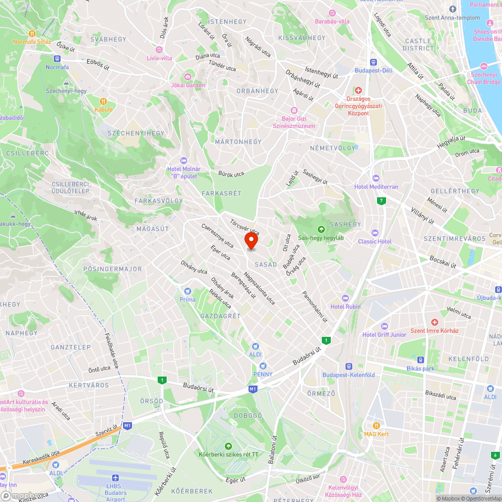 Útburkolati hiba bejelentés helye