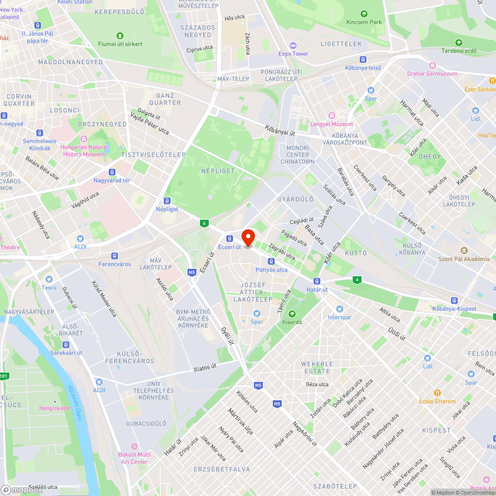 szemétdomb bejelentés helye