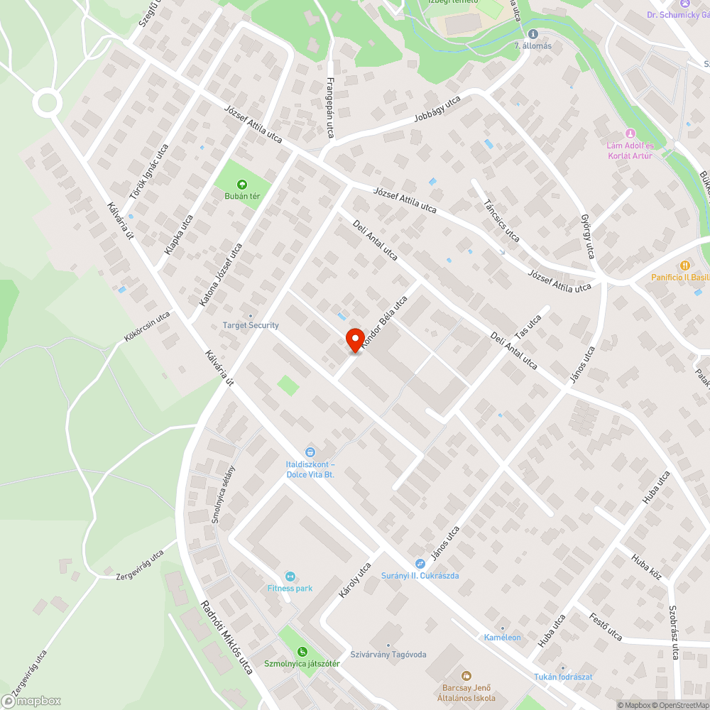 Kutya... bejelentés helye