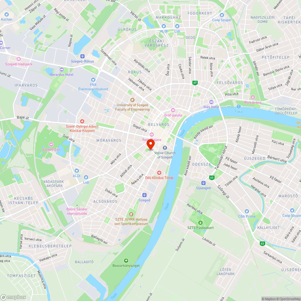 Veszélyes hulló vakolat bejelentés helye