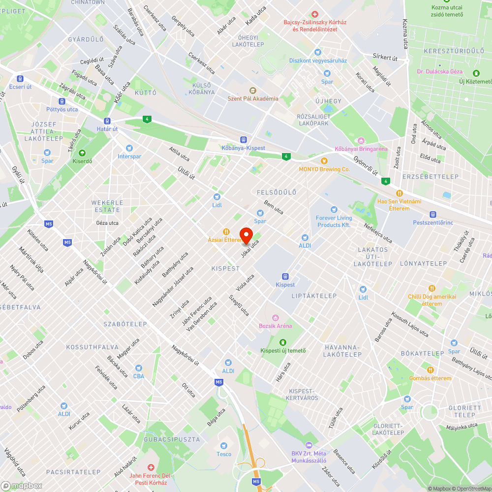 szemétdomb bejelentés helye