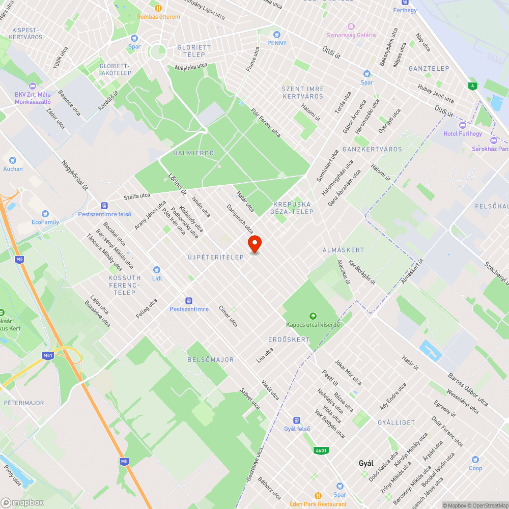 Összefirkált utcanévtáblák bejelentés helye