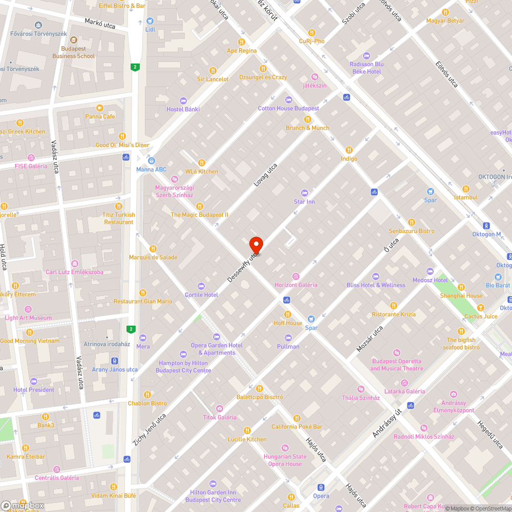 Elhagyott kerékpár bejelentés helye