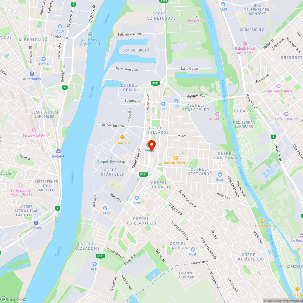 Sötétség bejelentés helye