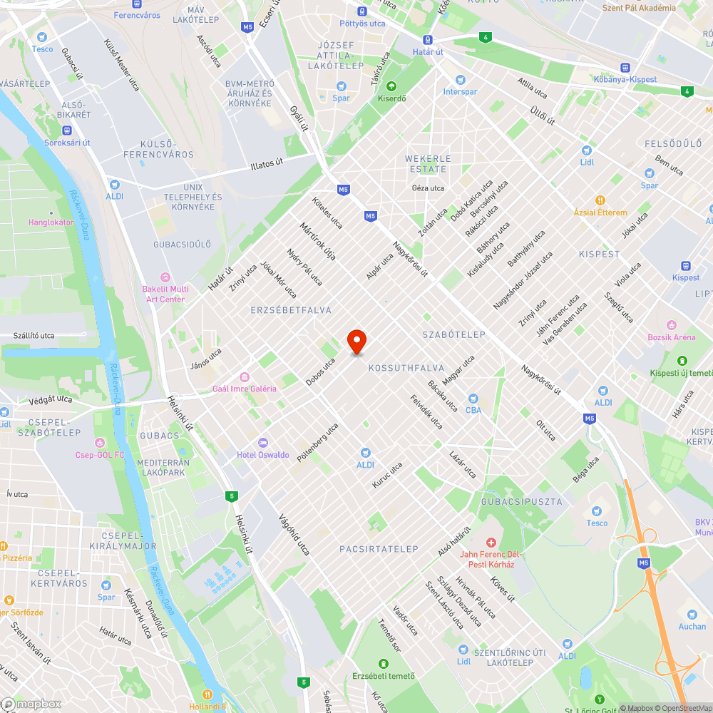 Mi ez? bejelentés helye