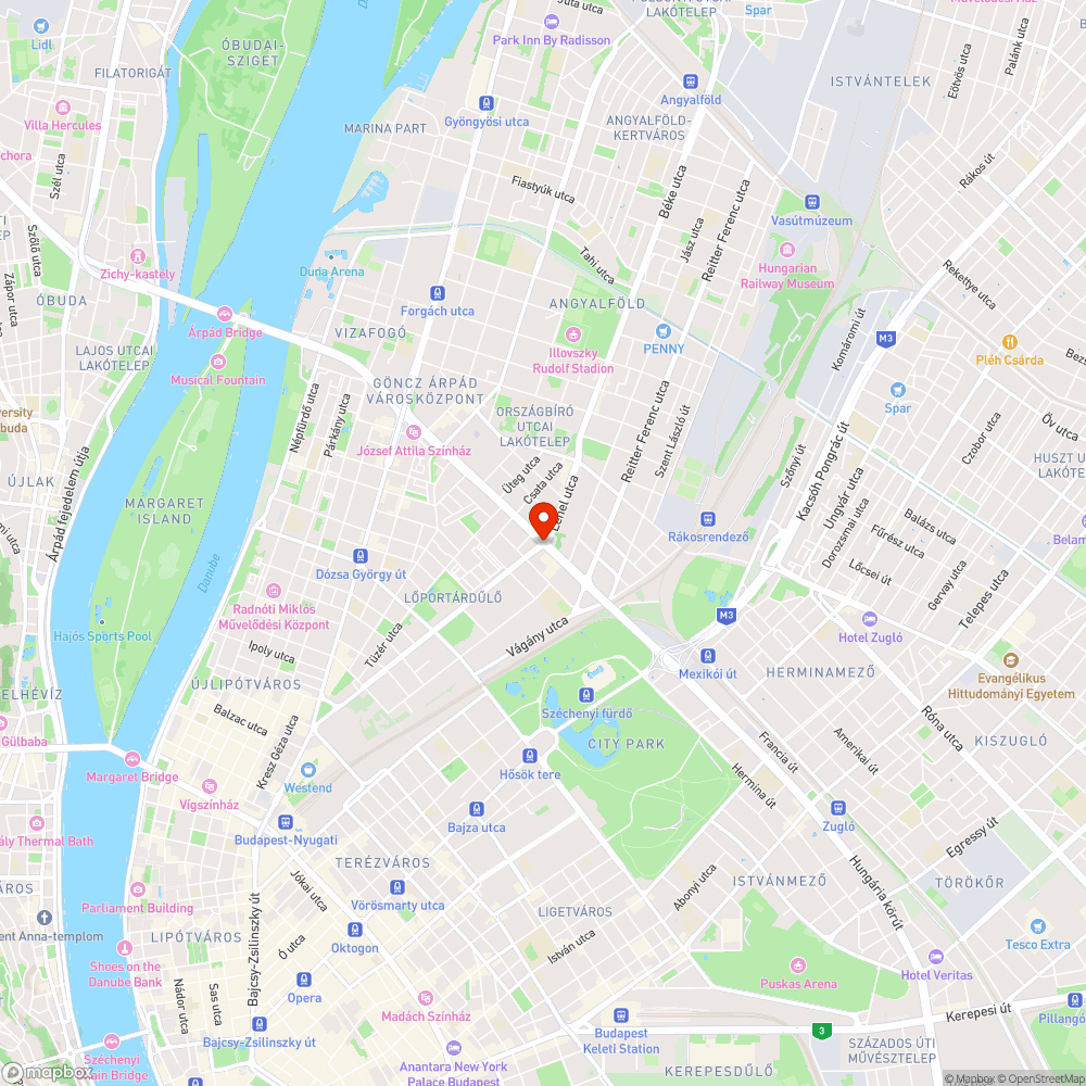 Útburkolat a villamossíneknél bejelentés helye