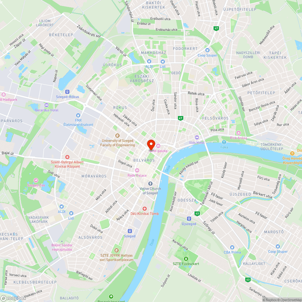 Gyalogos-süllyesztő a Széchenyi téren bejelentés helye