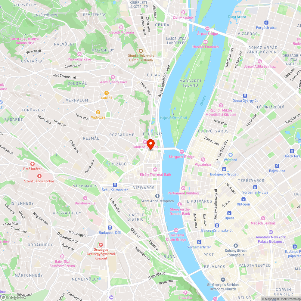 Járdán parkolás a Margit körúton bejelentés helye