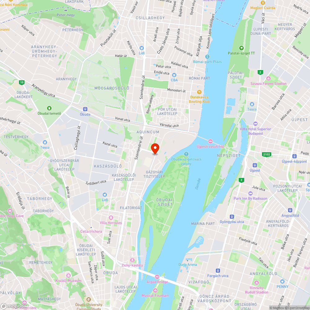 Havas kerékpárút bejelentés helye