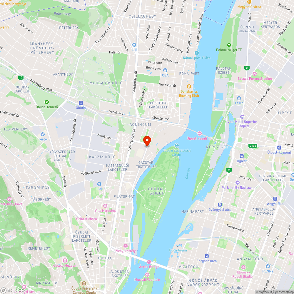 Havas kerékparút bejelentés helye