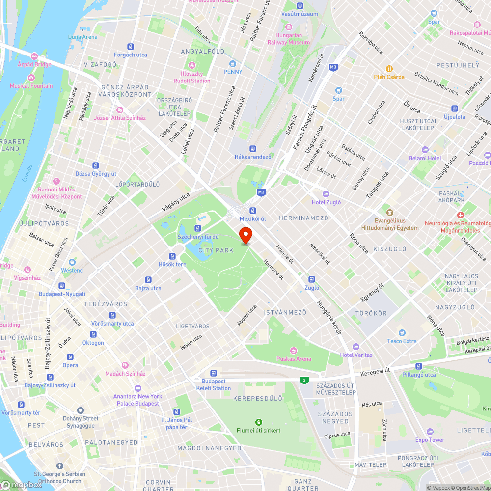 Roncs autó a városligetben bejelentés helye