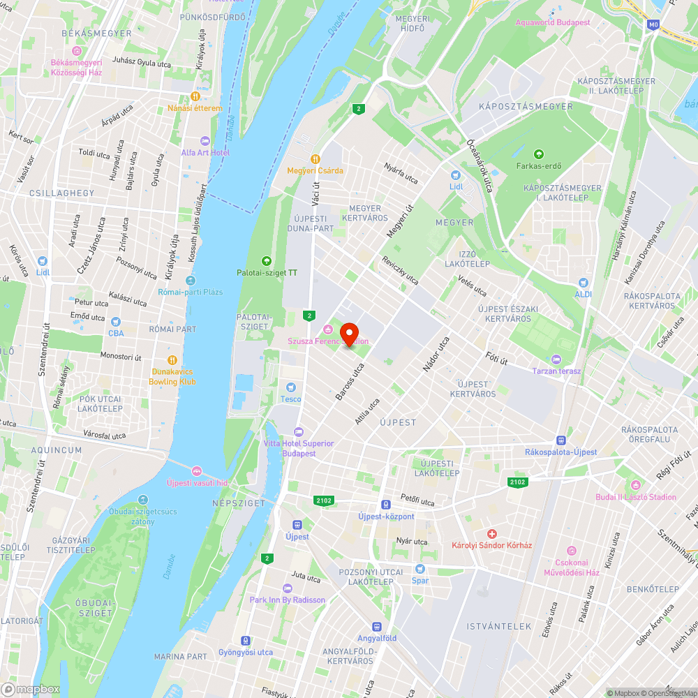 Töredezett, balesetveszélyes, sötét járda a Mildenberger utcában bejelentés helye