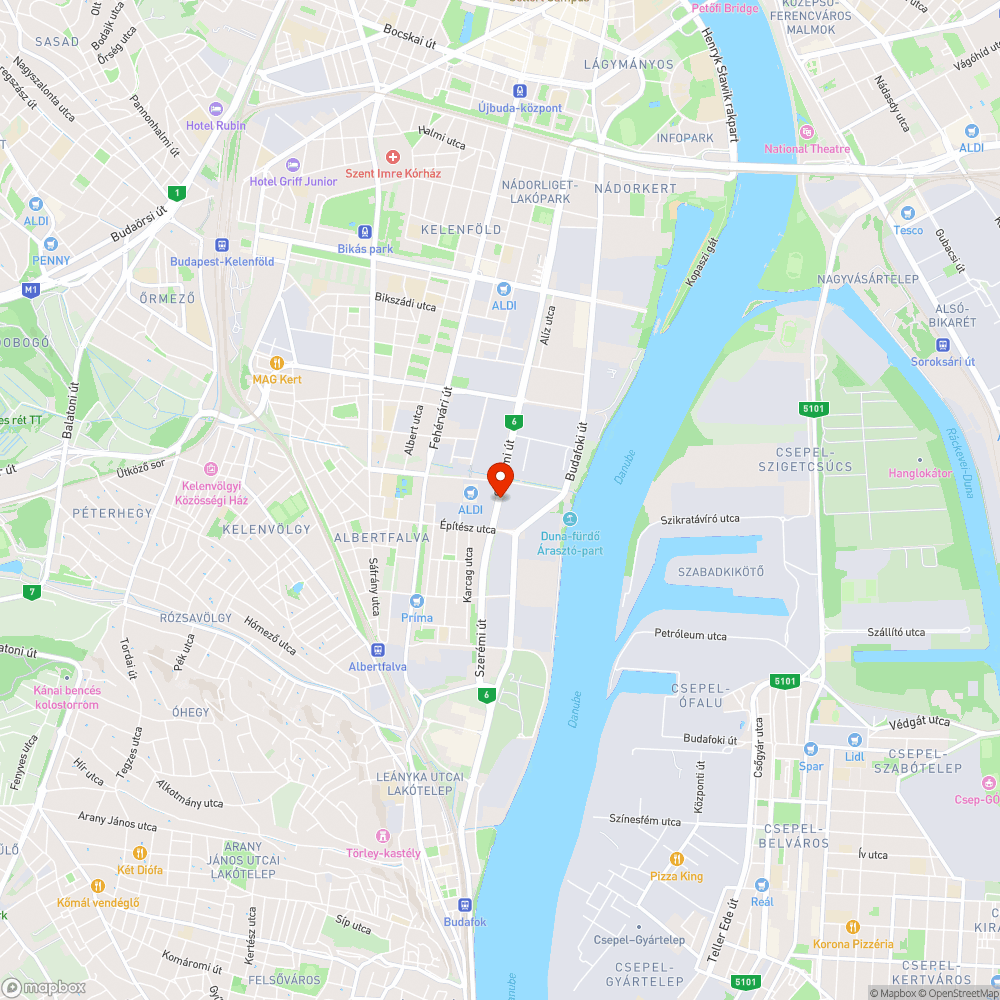 A mostoha szerémi eurovelo bejelentés helye