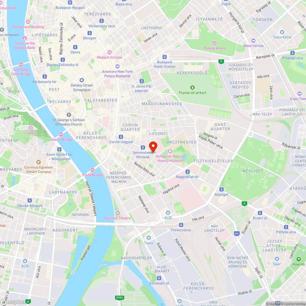 Hámló automata bejelentés helye