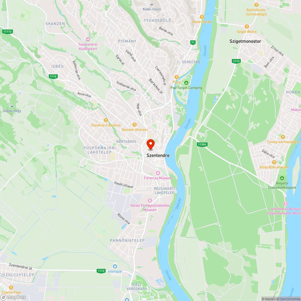 Ismeretlen eredetű virágláda bejelentés helye