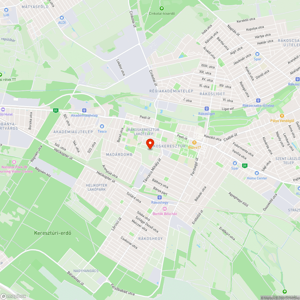 Járdahiba a zebra előtt... bejelentés helye