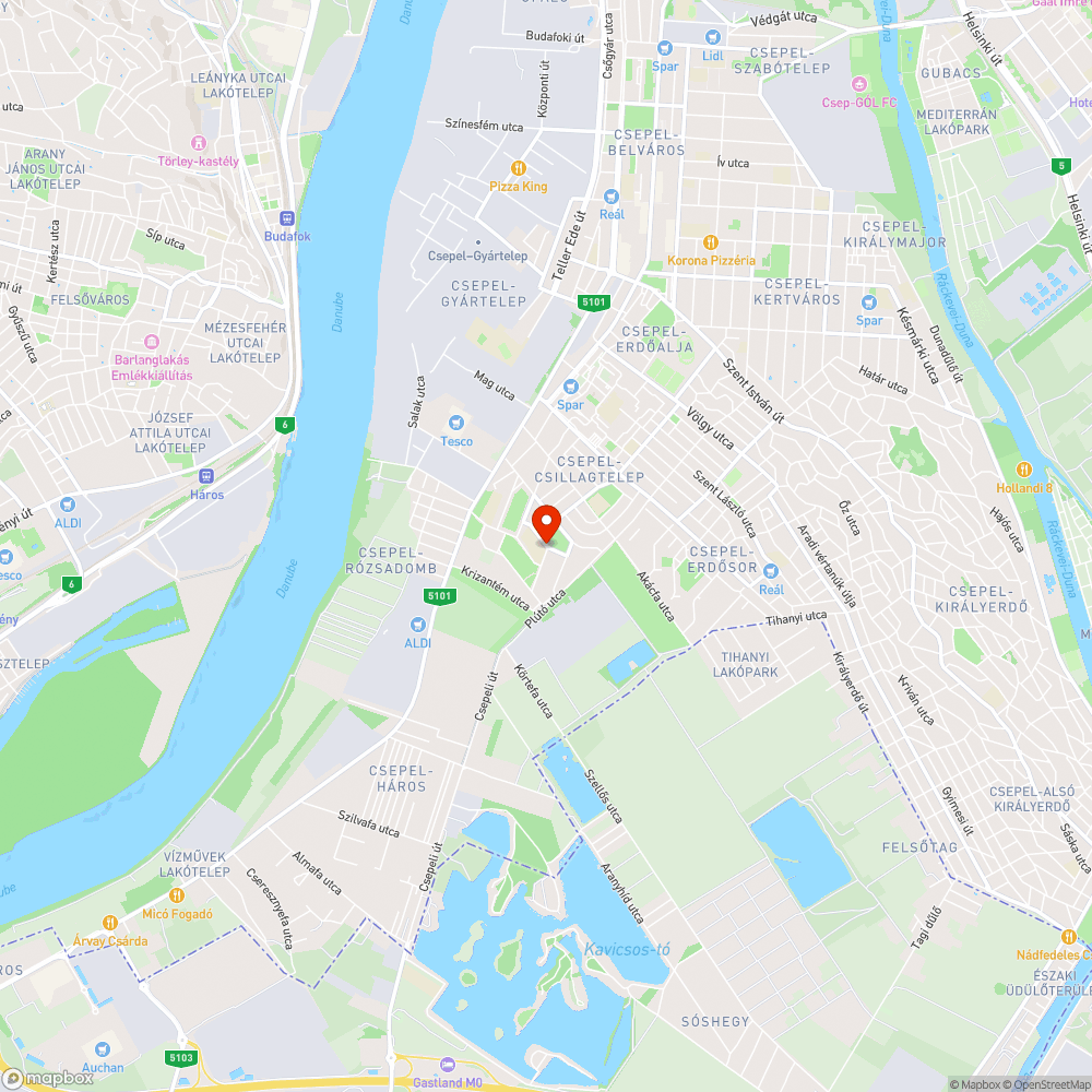 Méretes kátyúk - Mars utca 12 előtt bejelentés helye