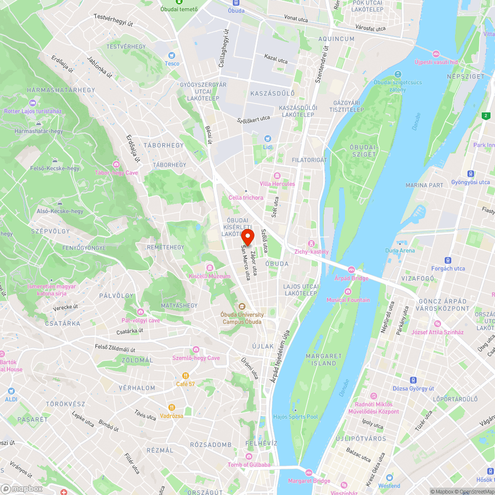 Kátyúk a Föld utcában bejelentés helye