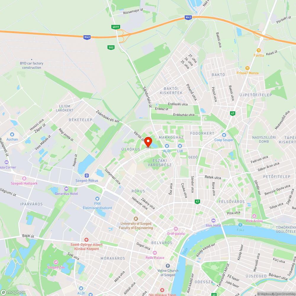 Illegális hulladék lerakás bejelentés helye