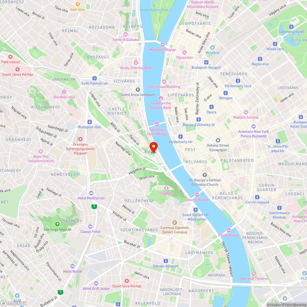 Várkert bazár - sötét Sándor Móricz lépcső bejelentés helye