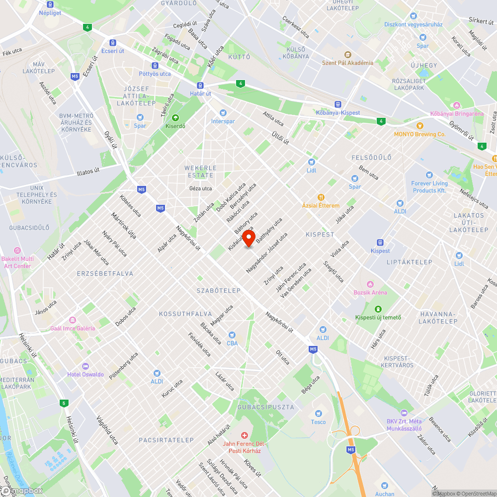 Hulladékgyűjtő edény - Batthyány utca bejelentés helye