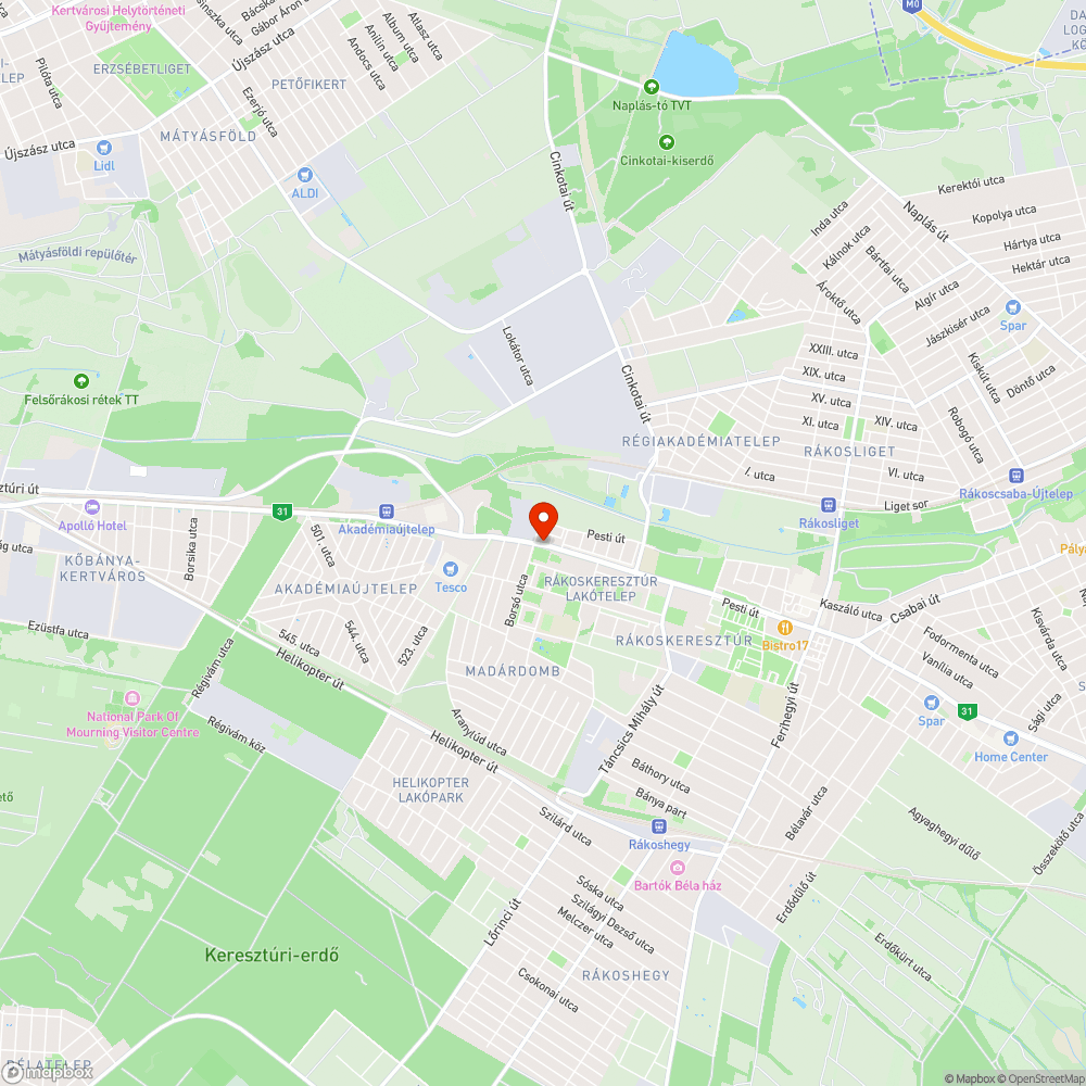 Csendélet az OMV előtti járdán... bejelentés helye