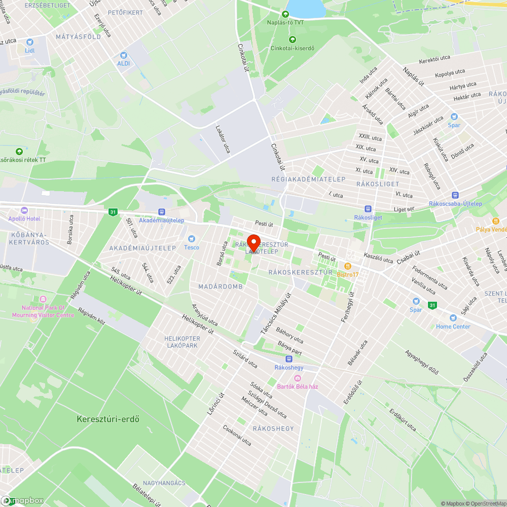 Itt is egy állandósult szemétdomb! bejelentés helye