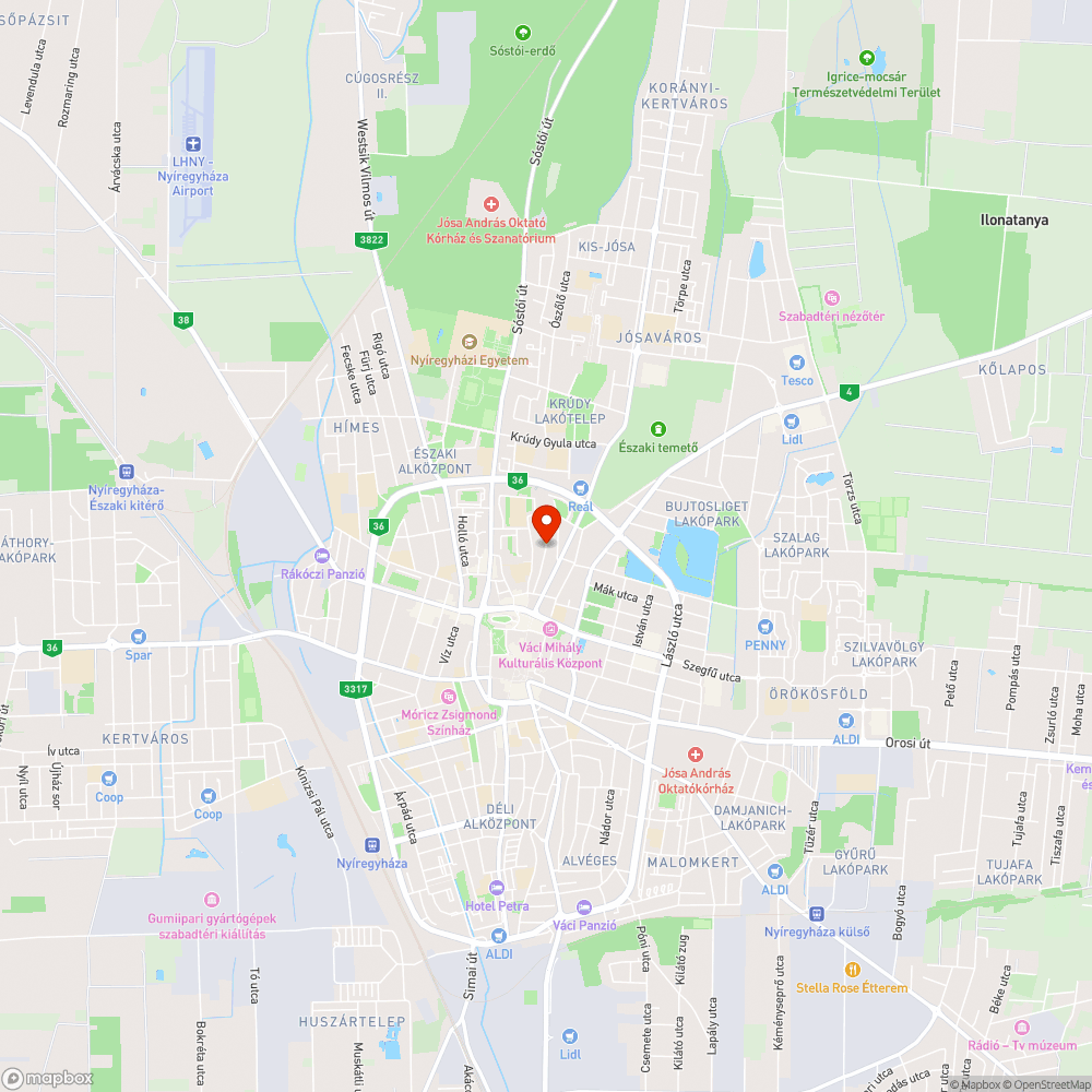 Nyírfa utca 31. útsüllyedés bejelentés helye