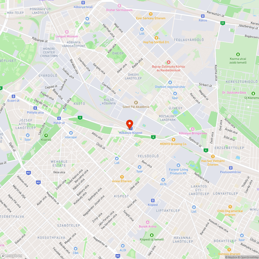 Hiányzó korlát bejelentés helye