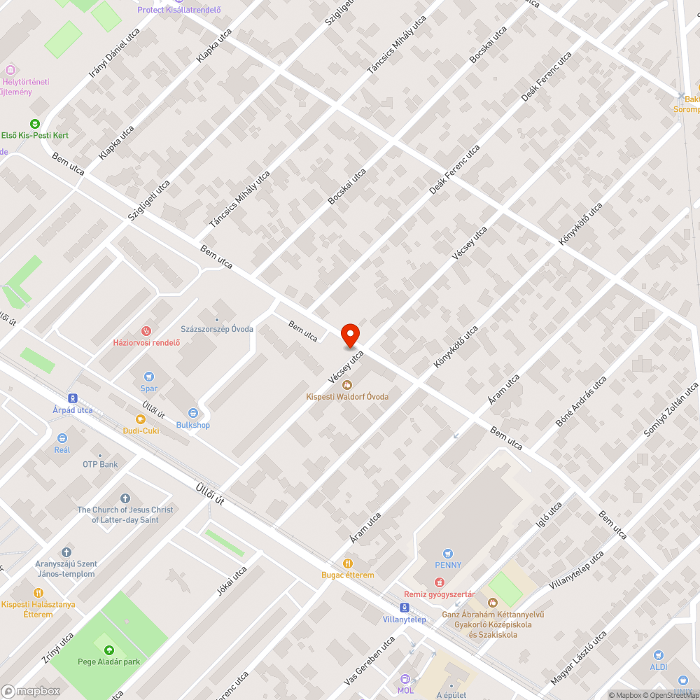 Illegális reklámtáblák - Kispest bejelentés helye