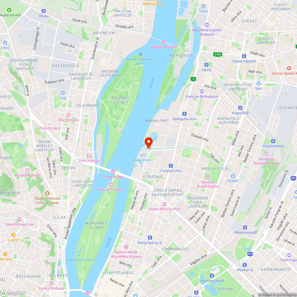 Rákos-patak - szemét bejelentés helye